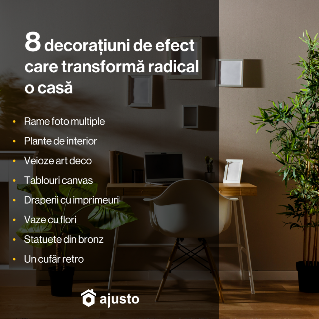 8 decorațiuni de efect care transformă radical o casă