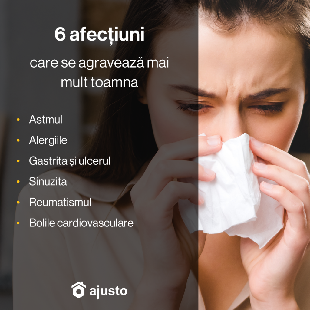 afectiuni care se agraveaza toamna
