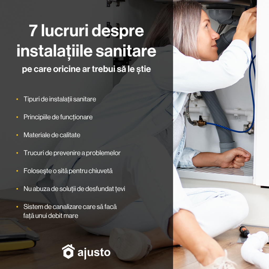 7 lucruri despre instalațiile sanitare pe care oricine ar trebui să le știe